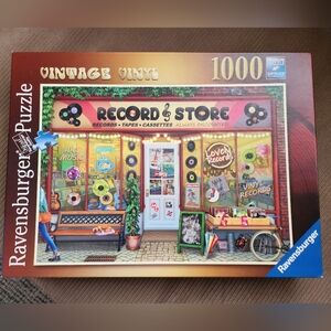 Ravensburger "Vintage Vinyl" Retro Record Store Puzzle - 1000 Pieces